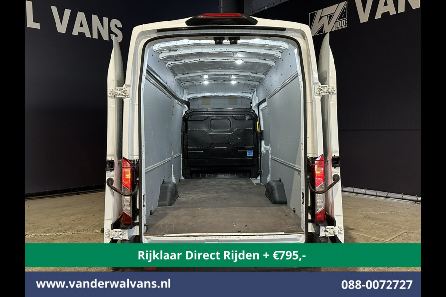 Ford Transit 2.0 TDCI 131pk L4H3 Jumbo Euro6 *Rijklaar Direct Rijden* Airco | Camera | Navigatie | Apple Carplay | Cruisecontrol Android Auto, Stoelverwarming, Verwarmde voorruit, Parkeersensoren, Bijrijdersbank
