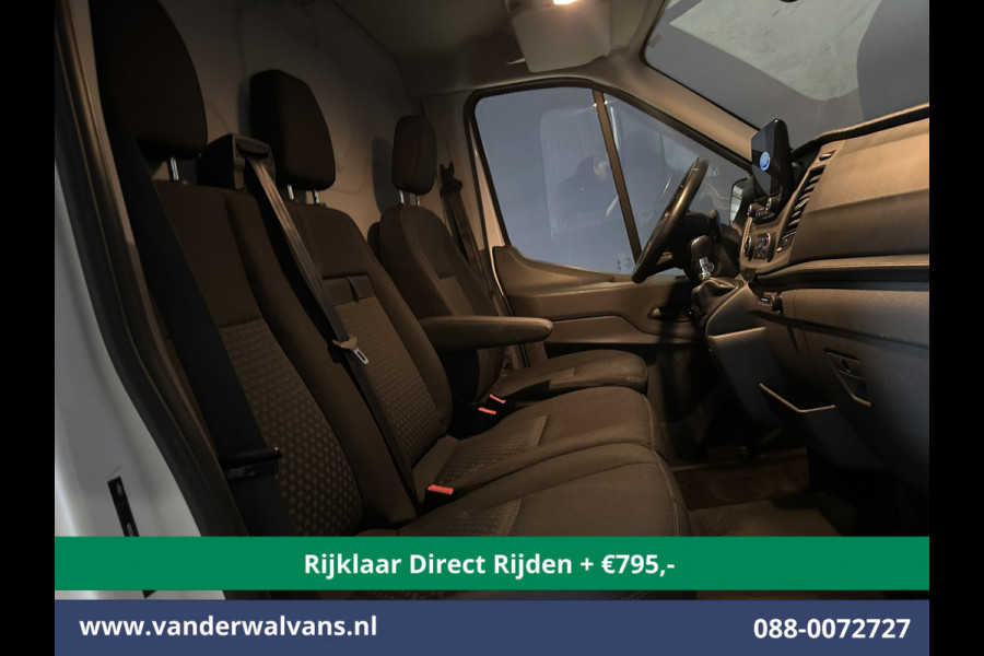 Ford Transit 2.0 TDCI 131pk L4H3 Jumbo Euro6 *Rijklaar Direct Rijden* Airco | Camera | Navigatie | Apple Carplay | Cruisecontrol Android Auto, Stoelverwarming, Verwarmde voorruit, Parkeersensoren, Bijrijdersbank