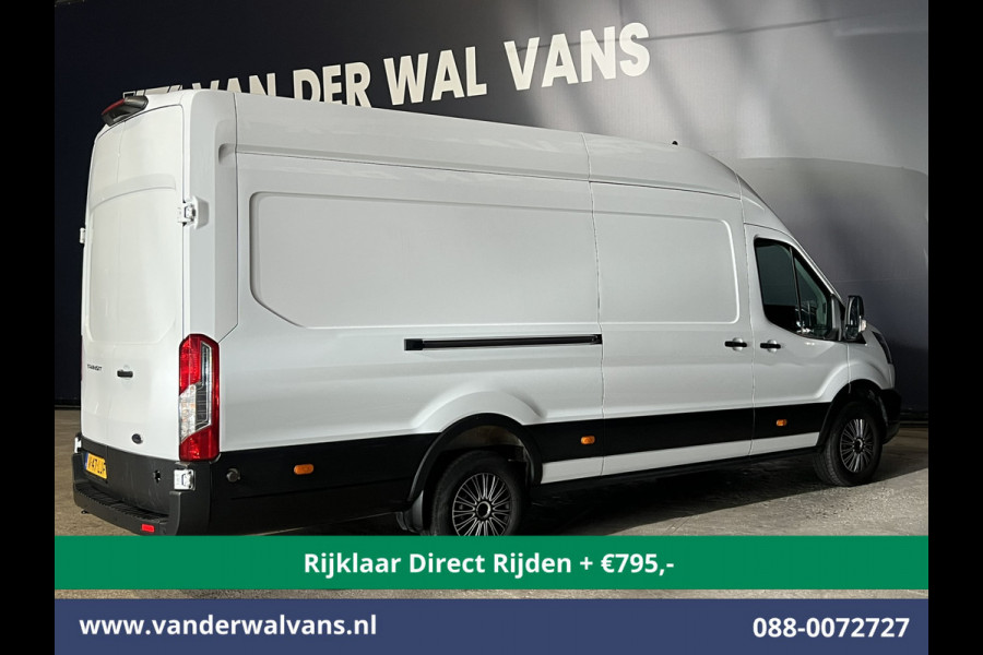 Ford Transit 2.0 TDCI 131pk L4H3 Jumbo Euro6 *Rijklaar Direct Rijden* Airco | Camera | Navigatie | Apple Carplay | Cruisecontrol Android Auto, Stoelverwarming, Verwarmde voorruit, Parkeersensoren, Bijrijdersbank