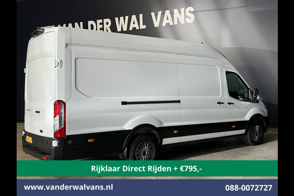 Ford Transit 2.0 TDCI 131pk L4H3 Jumbo Euro6 *Rijklaar Direct Rijden* Airco | Camera | Navigatie | Apple Carplay | Cruisecontrol Android Auto, Stoelverwarming, Verwarmde voorruit, Parkeersensoren, Bijrijdersbank