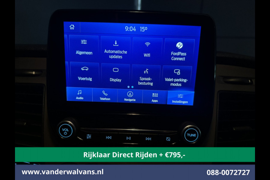 Ford Transit 2.0 TDCI 130pk L3H2 Euro6 *Rijklaar Direct Rijden* Airco | Camera | Navigatie | Cruisecontrol | Stoelverwarming Verwarmde voorruit, Parkeersensoren, Elektrisch verstelbare bestuurdersstoel, Bijrijdersbank