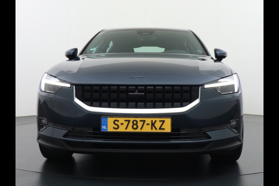Polestar 2 Long Range 78kWh Carplay Android Auto Cruise Control Keyless Navi Ecc 360°Camera 19"LM Led-Pixel PDC Elektr.Klep Google Maps Blindspot Monitoring Stoelverwarming Regen-Lichtsensor Virtual-Cockpit Hill-Assist Lane Assist Origineel Nederlandse Auto Tot 150kw snel laden 1.500KG Trekvermogen €54.400 nieuwprijs