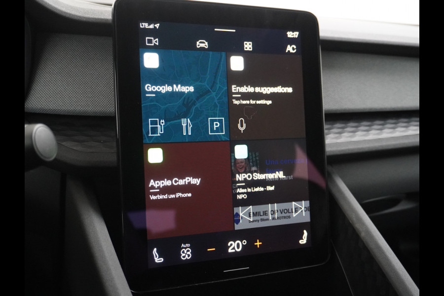 Polestar 2 Long Range 78kWh Carplay Android Auto Cruise Control Keyless Navi Ecc 360°Camera 19"LM Led-Pixel PDC Elektr.Klep Google Maps Blindspot Monitoring Stoelverwarming Regen-Lichtsensor Virtual-Cockpit Hill-Assist Lane Assist Origineel Nederlandse Auto Tot 150kw snel laden 1.500KG Trekvermogen €54.400 nieuwprijs