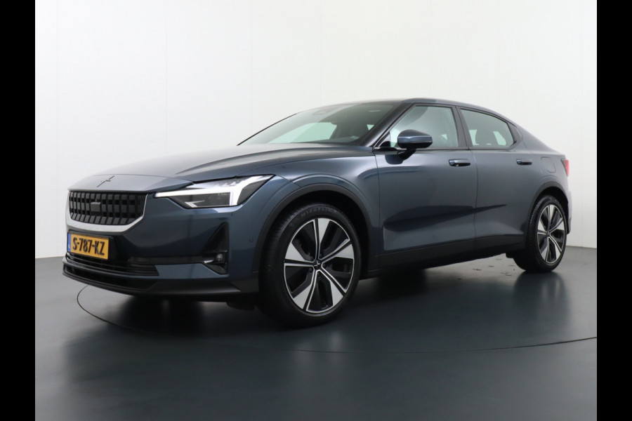 Polestar 2 Long Range 78kWh Carplay Android Auto Cruise Control Keyless Navi Ecc 360°Camera 19"LM Led-Pixel PDC Elektr.Klep Google Maps Blindspot Monitoring Stoelverwarming Regen-Lichtsensor Virtual-Cockpit Hill-Assist Lane Assist Origineel Nederlandse Auto Tot 150kw snel laden 1.500KG Trekvermogen €54.400 nieuwprijs