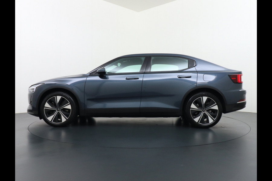 Polestar 2 Long Range 78kWh Carplay Android Auto Cruise Control Keyless Navi Ecc 360°Camera 19"LM Led-Pixel PDC Elektr.Klep Google Maps Blindspot Monitoring Stoelverwarming Regen-Lichtsensor Virtual-Cockpit Hill-Assist Lane Assist Origineel Nederlandse Auto Tot 150kw snel laden 1.500KG Trekvermogen €54.400 nieuwprijs