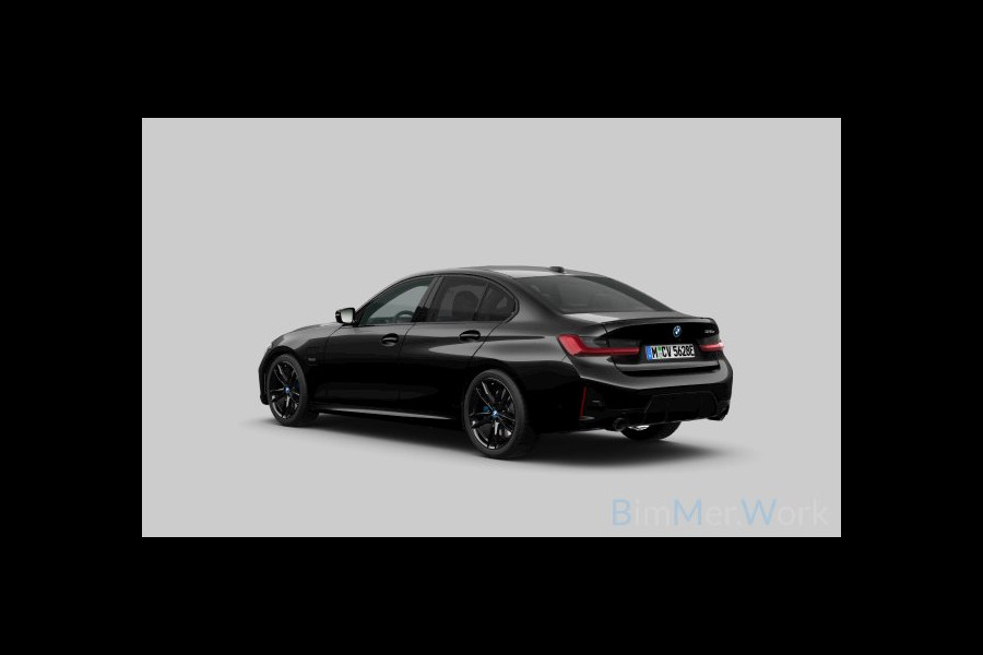 BMW 3-serie 320e High Executive M Sport | Panoramadak | Harman Kardon | Carbon | Camera | Adaptive LED | Stoelverwarming | Stuurverwarming | Apple Carplay | Navigatie | Cruise Control | Memory Seat | Trekhaak | Keyless | Shadowline