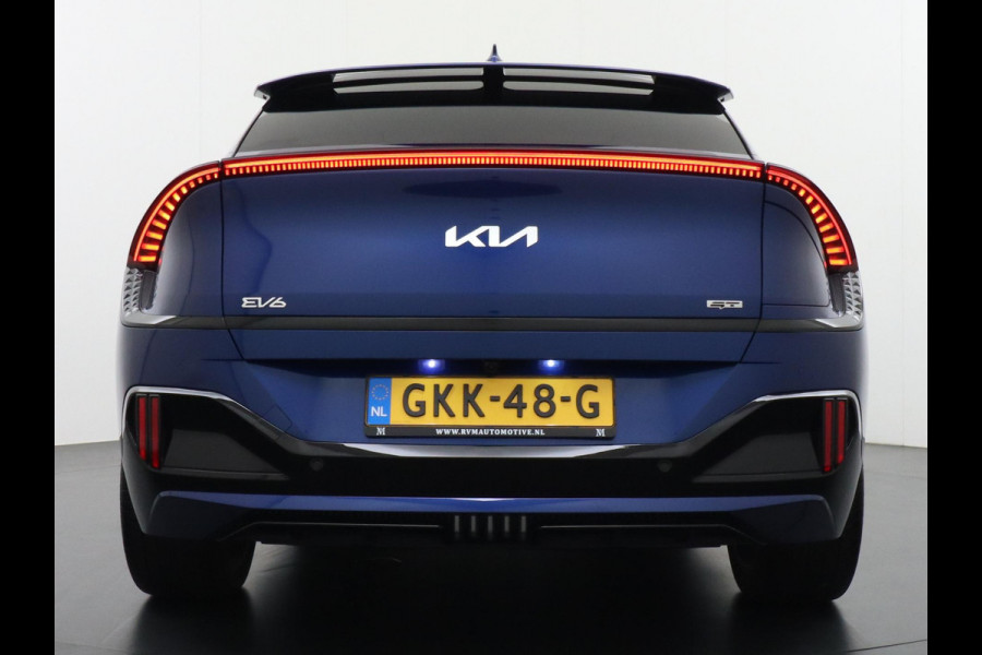 Kia Ev6 GT AWD 77.4 kWh VAN: 44.900,- VOOR: 40.877,- UW HERFSTVOORDEEL: 4.023,- FABRIEKSGARANTIE T/M 05-2030 OF 150.000KM | 585pk! 360 CAMERA | MERIDIAN AUDIO | STOELVERWARMING VOOR + ACHTER