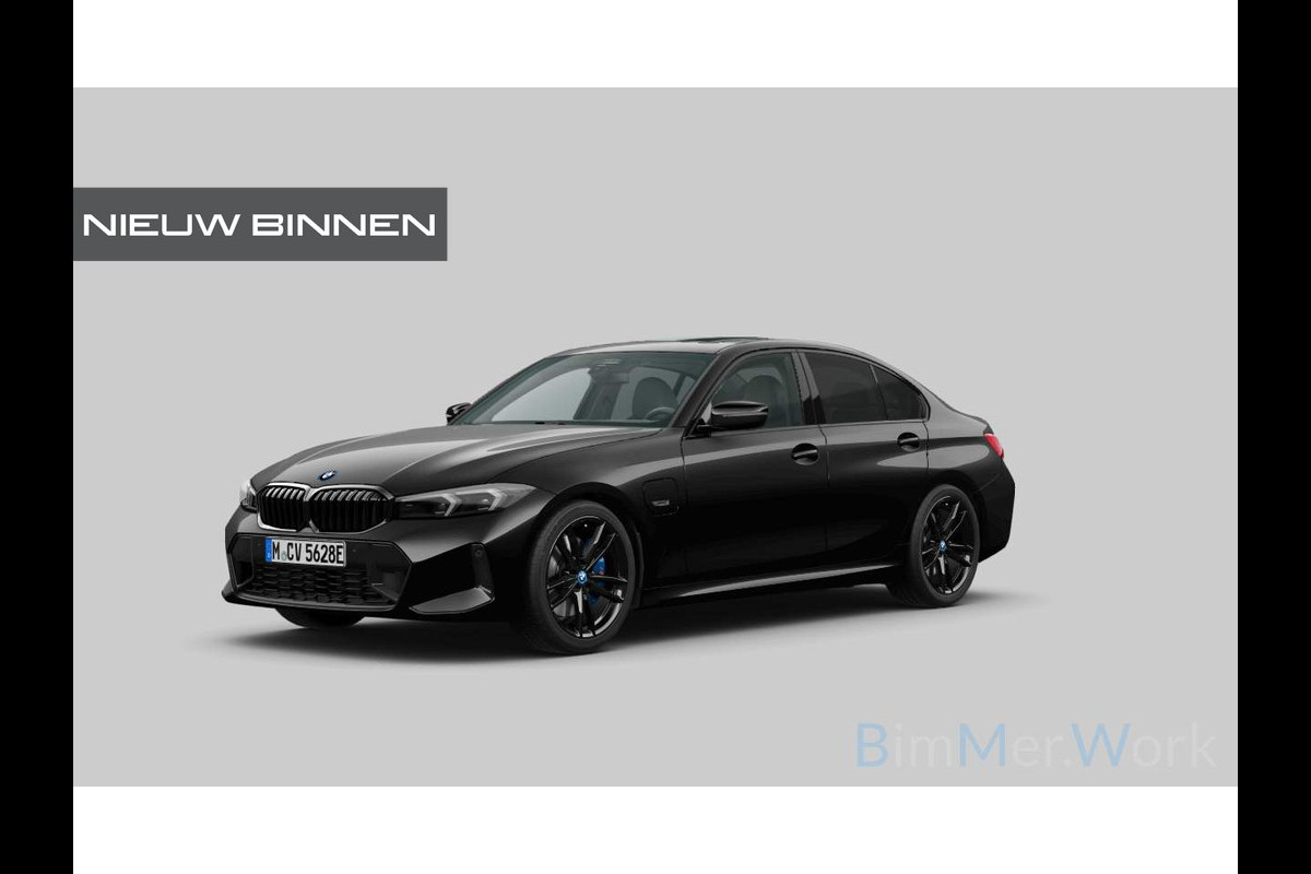 BMW 3-serie 320e High Executive M Sport | Panoramadak | Harman Kardon | Carbon | Camera | Adaptive LED | Stoelverwarming | Stuurverwarming | Apple Carplay | Navigatie | Cruise Control | Memory Seat | Trekhaak | Keyless | Shadowline