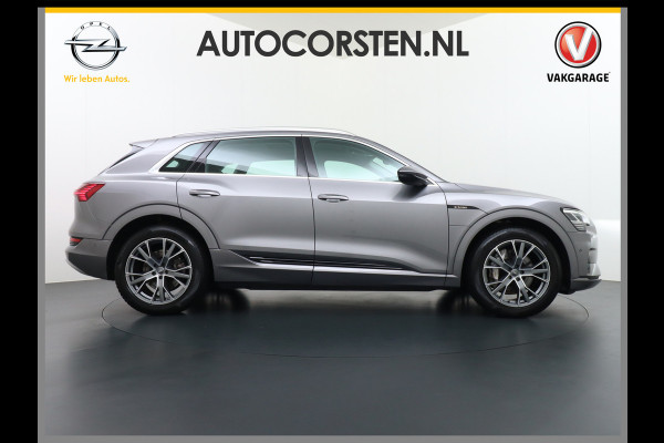 Audi e-tron Luchtvering Elektr.Leer+Memory+Verwarmd Pano-Dak Adap.Cruise Carplay LED Park-Assist PDC-a+V E-tron 20" Elektr.Achterklep 50 Qua Level-ride Actieve luidspreker E-Call Audi-Connect Keyless-go PTC SpoorAssist