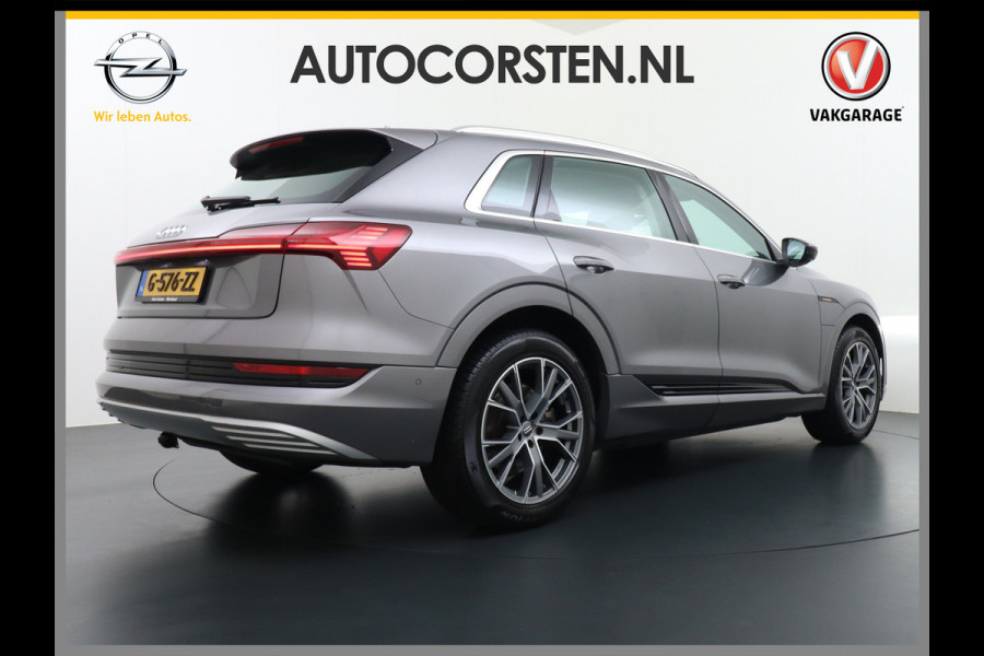 Audi e-tron Luchtvering Elektr.Leer+Memory+Verwarmd Pano-Dak Adap.Cruise Carplay LED Park-Assist PDC-a+V E-tron 20" Elektr.Achterklep 50 Qua Level-ride Actieve luidspreker E-Call Audi-Connect Keyless-go PTC SpoorAssist