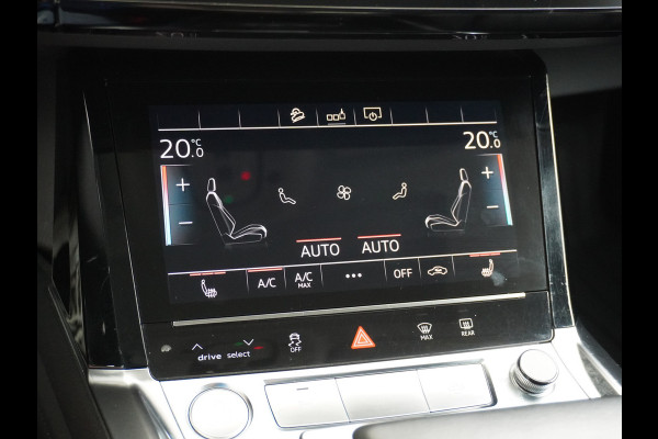 Audi e-tron Luchtvering Elektr.Leer+Memory+Verwarmd Pano-Dak Adap.Cruise Carplay LED Park-Assist PDC-a+V E-tron 20" Elektr.Achterklep 50 Qua Level-ride Actieve luidspreker E-Call Audi-Connect Keyless-go PTC SpoorAssist