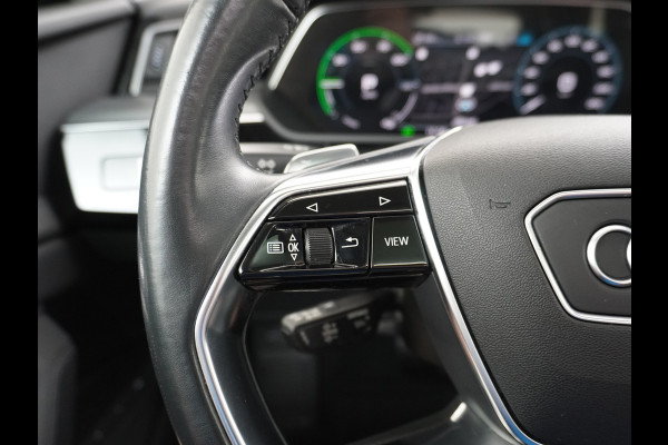 Audi e-tron Luchtvering Elektr.Leer+Memory+Verwarmd Pano-Dak Adap.Cruise Carplay LED Park-Assist PDC-a+V E-tron 20" Elektr.Achterklep 50 Qua Level-ride Actieve luidspreker E-Call Audi-Connect Keyless-go PTC SpoorAssist