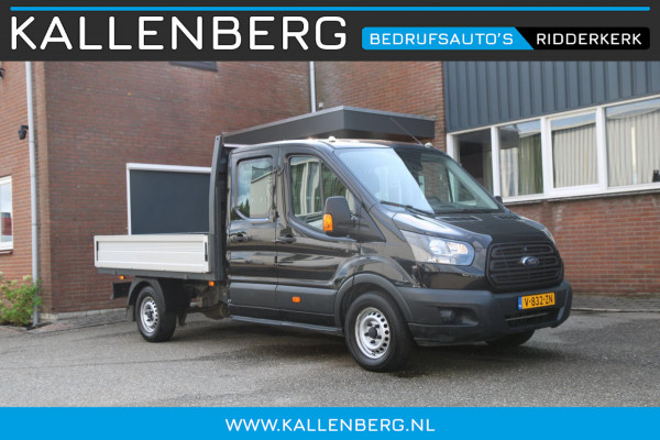 Ford Transit 350 2.0 TDCI L3H1 DC 6 pers / Pick UP / Open laadbak / Voorruit verwarming