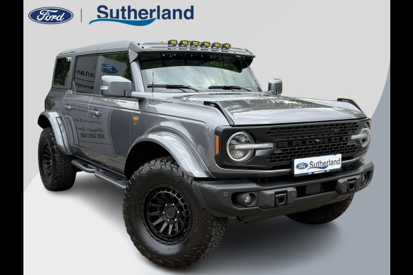 Ford Bronco 2.7 Badlands | V6 336PK | Carbonized Grey | Afneembare trekhaak | Grijs kenteken | Prijs ex. BTW | Speciale wielen en accessoires zie tekst | Ombouw grijs kenteken - 2 zitplaatsen