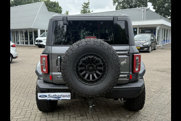 Ford Bronco 2.7 Badlands | V6 336PK | Carbonized Grey | Afneembare trekhaak | Grijs kenteken | Prijs ex. BTW | Speciale wielen en accessoires zie tekst | Ombouw grijs kenteken - 2 zitplaatsen
