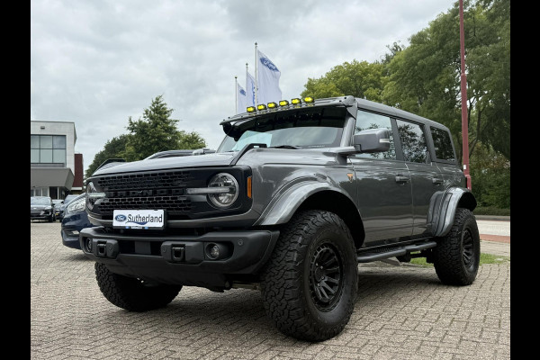 Ford Bronco 2.7 Badlands | V6 336PK | Carbonized Grey | Afneembare trekhaak | Grijs kenteken | Prijs ex. BTW | Speciale wielen en accessoires zie tekst | Ombouw grijs kenteken - 2 zitplaatsen