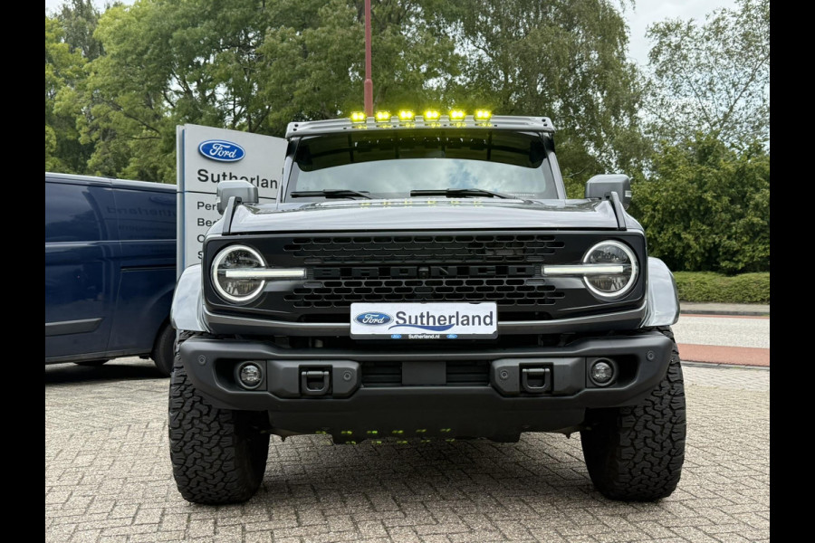 Ford Bronco 2.7 Badlands | V6 336PK | Carbonized Grey | Afneembare trekhaak | Grijs kenteken | Prijs ex. BTW | Speciale wielen en accessoires zie tekst | Ombouw grijs kenteken - 2 zitplaatsen