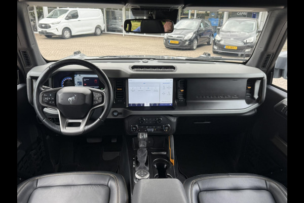 Ford Bronco 2.7 Badlands | V6 336PK | Carbonized Grey | Afneembare trekhaak | Grijs kenteken | Prijs ex. BTW | Speciale wielen en accessoires zie tekst | Ombouw grijs kenteken - 2 zitplaatsen
