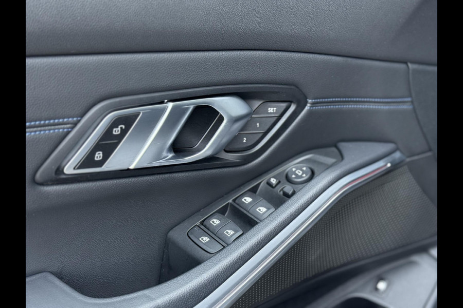 BMW 3-serie 330e High Executive M-Sport|schuif-/kanteldak|ACC|HUD|HIFI|Memory|Cam|SOH85%