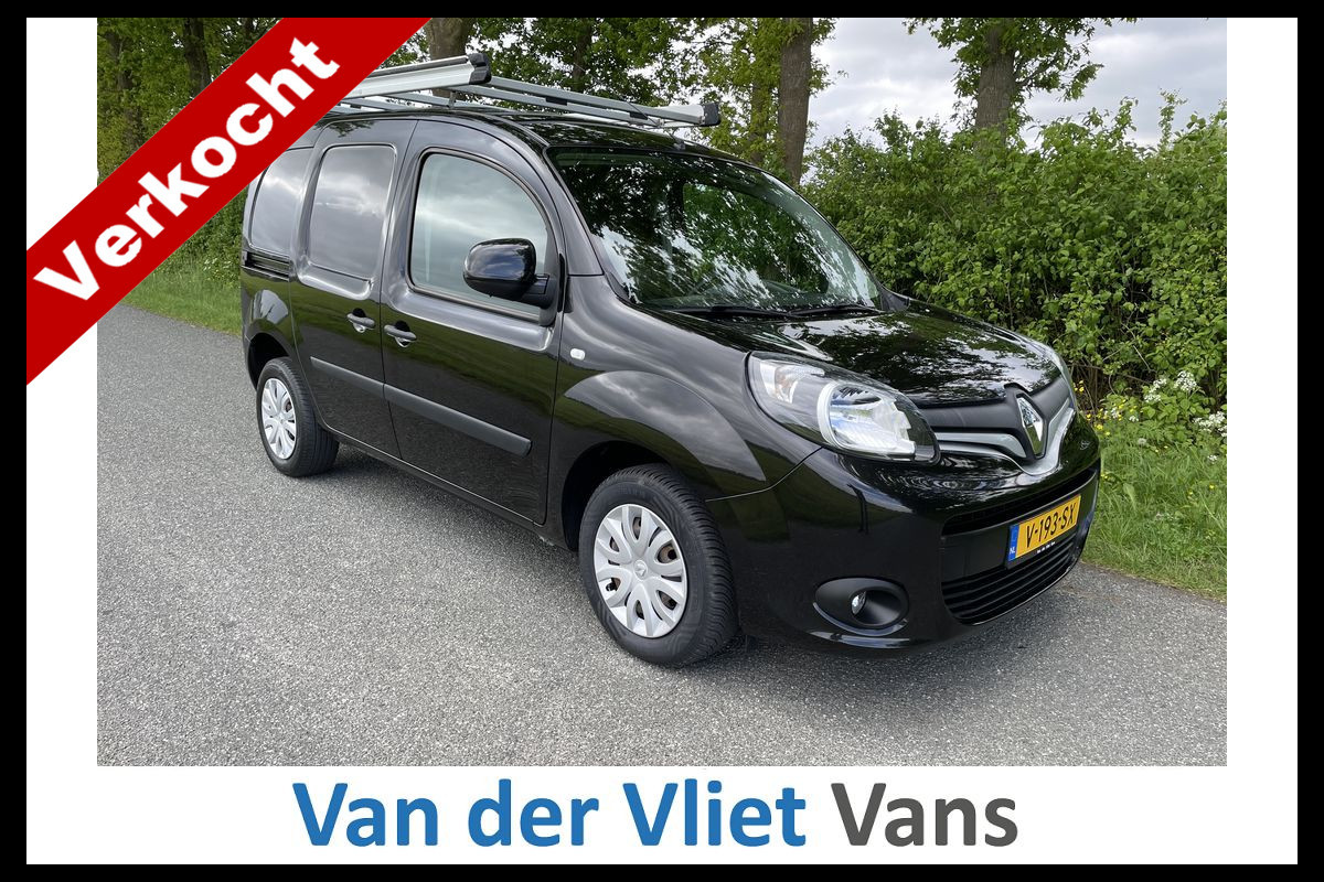 Renault Kangoo 1.5 dCi E6 90pk Work Edition BPM Vrij! Lease €167 p/m, Airco, PDC, Imperiaal, Schuifdeur, Volledig onderhoudshistorie aanwezig