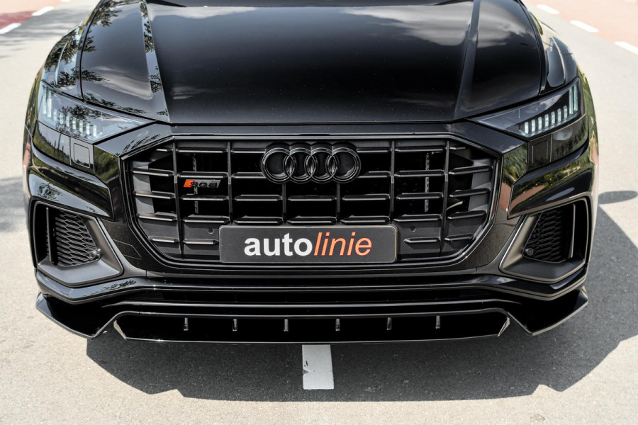 Audi Q8 55 TFSI e quattro 3x S-Line. RS stoelen, Softcl, Luchtv, B&O, Trekh, Matrix, Sfeer, 23'', Camera, CarPlay!
