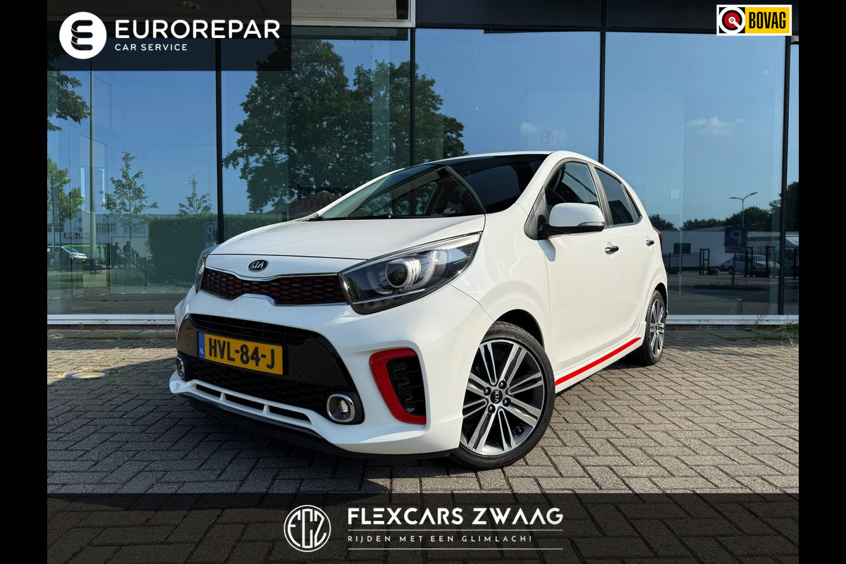 Kia Picanto 1.2 CVVT 82pk GT-Line - Leder - Navi - Climate - Parkeerhulp Kia Picanto 1.2 CVVT 82pk GT-Line - Leder - Navi - Climate - Parkeerhulp