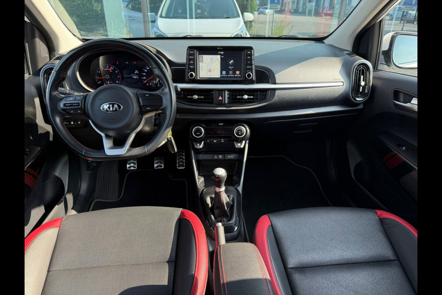 Kia Picanto 1.2 CVVT 82pk GT-Line - Leder - Navi - Climate - Parkeerhulp