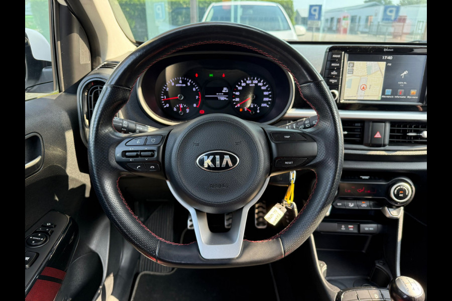 Kia Picanto 1.2 CVVT 82pk GT-Line - Leder - Navi - Climate - Parkeerhulp