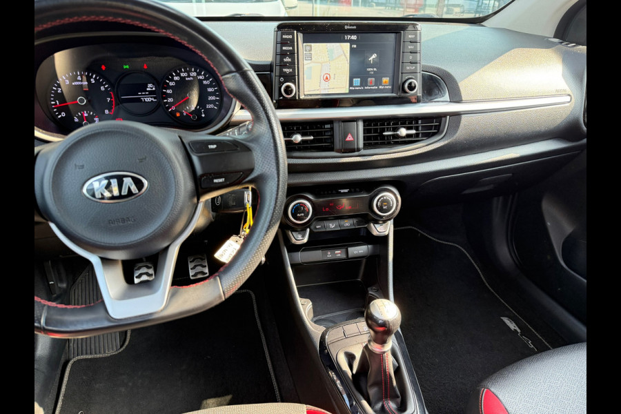 Kia Picanto 1.2 CVVT 82pk GT-Line - Leder - Navi - Climate - Parkeerhulp
