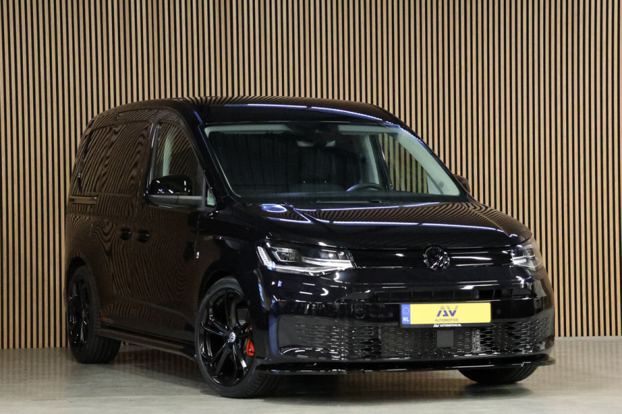 Volkswagen Caddy Cargo 2.0 TDI DSG R-Line | L+R Schuifdeur | ACC | Side Assist | Lane Assist | Virtual Cockpit | Camera | CarPlay | Stoelverwarming | LED Koplampen | Sidebars | Spoilerkit | DAB | Fabrieksgarantie | Facelift model | BPM Vrij