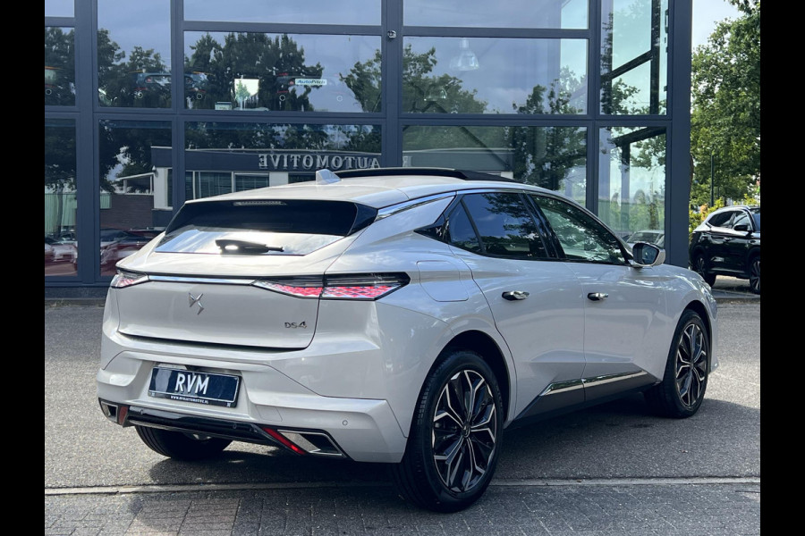 DS DS 4 1.2 PureTech Opéra 130PK PANO | STOEL VERWARMING + VERKOELING| 360 CAMERA | ELEK. ACHTERKLEP | FULL OPTION | RIJKLAAR GELEVERD MET FABRIEKSGARANTIE TOT 2-2026!