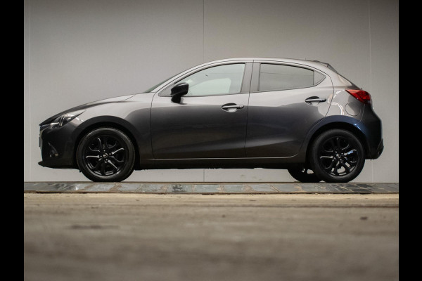 Mazda 2 1.5 Skyactiv-G Sport Selected (NAVI,LED,CRUISE,KEYLESS,CAMERA,LEDER,BLUETOOTH,SPOILER,ELEKTRISCH PAKKET,GETINT,LM VELGEN)