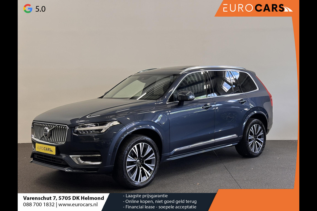 Volvo XC90 2.0 T8 Recharge AWD Inscription Expression 7 persoons Trekhaak Panoramadak Navigatie Apple Carplay/Android Auto 360 camera Parkeersensoren Adaptive Cruise Control Virtual Cockpit Climate Control Getinte ramen
