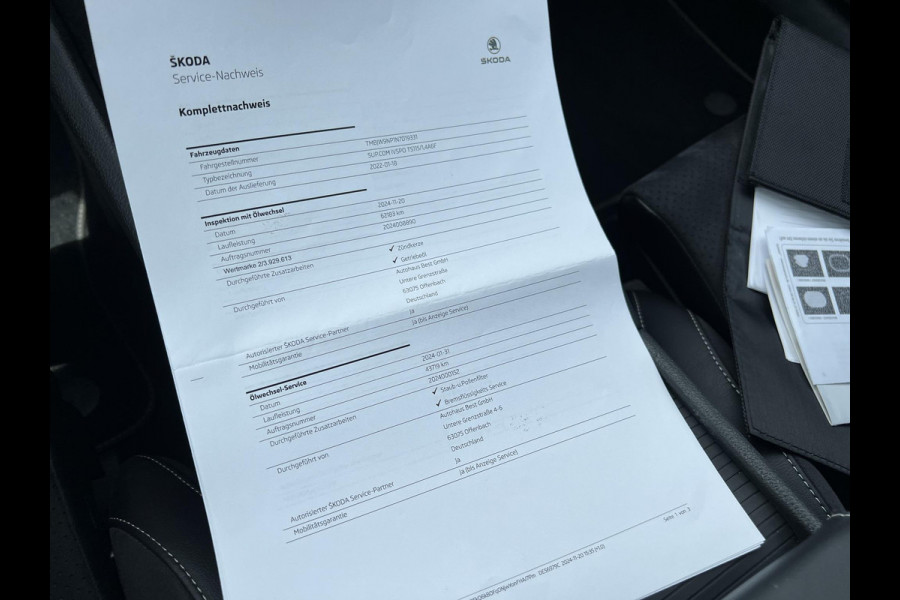 Škoda Superb Combi 1.4 TSI iV Sportline Business PHEV | PLUG-IN HYBRIDE | ADD CRUISE | STOEL/ STUURVERWARMING | ELEK. TREKHAAK | 360 CAMERA| ACHTERBANK VERWARMD| TREKHAAK | BOM VOL OPTIES | RIJKLAAR GELEVERD MET 12 MND BOVAG GARANTIE |