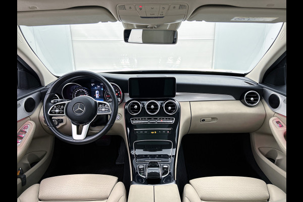 Mercedes-Benz C-Klasse Estate 180 Business Solution Avantgarde | Panoramadak | Multi spaaks lichtmetalen velgen | Navigatie | Parking support | Inclusief 24 maanden MB Certified garantie voor Europa.