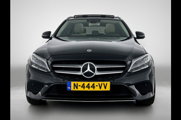 Mercedes-Benz C-Klasse Estate 180 Business Solution Avantgarde | Panoramadak | Multi spaaks lichtmetalen velgen | Navigatie | Parking support | Inclusief 24 maanden MB Certified garantie voor Europa.