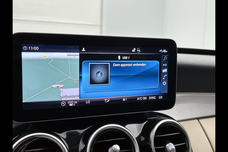 Mercedes-Benz C-Klasse Estate 180 Business Solution Avantgarde | Panoramadak | Multi spaaks lichtmetalen velgen | Navigatie | Parking support | Inclusief 24 maanden MB Certified garantie voor Europa.