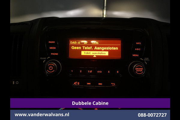 Peugeot Boxer 2.2 Blue HDi 140 pk Pick up 7 Persoons Dubbele cabine open laadbak Euro6 Airco | 7-Zits | 3000kg trekvermogen