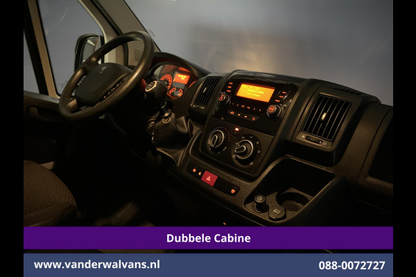 Peugeot Boxer 2.2 Blue HDi 140 pk Pick up 7 Persoons Dubbele cabine open laadbak Euro6 Airco | 7-Zits | 3000kg trekvermogen