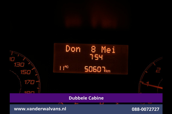 Peugeot Boxer 2.2 Blue HDi 140 pk Pick up 7 Persoons Dubbele cabine open laadbak Euro6 Airco | 7-Zits | 3000kg trekvermogen