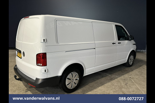 Volkswagen Transporter 2.0 TDI 150 pk L2H1 Euro6 # Airco | Trekhaak | Apple Carplay | Android Auto Parkeersensoren, Cruisecontrol