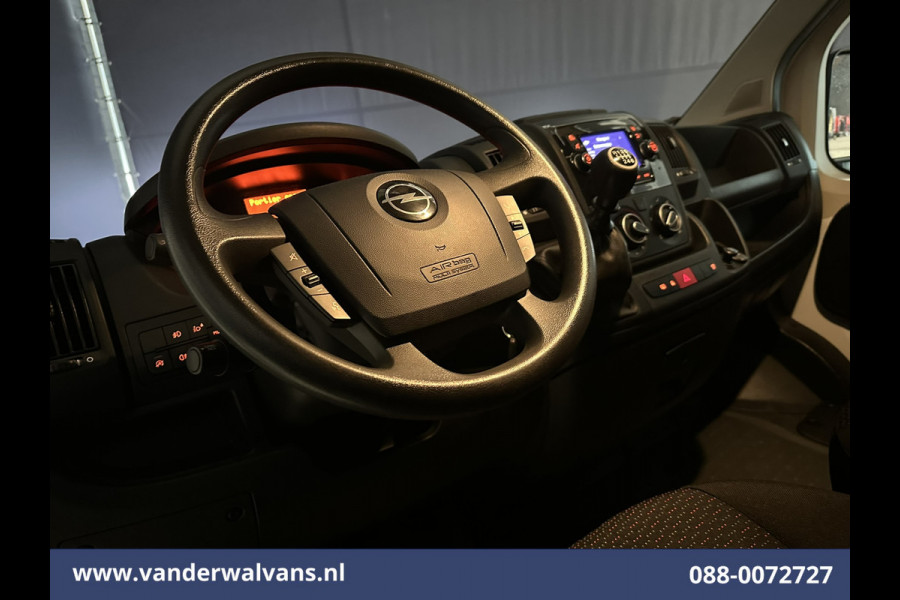 Opel Movano 2.2 CDTI 120pk L2H2 Euro6 # Airco | Navigatie | Camera | Cruisecontrol | Parkeersensoren Bluetooth-telefoonvoorbereiding, Bijrijdersbank