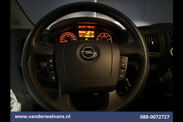 Opel Movano 2.2 CDTI 120pk L2H2 Euro6 # Airco | Navigatie | Camera | Cruisecontrol | Parkeersensoren Bluetooth-telefoonvoorbereiding, Bijrijdersbank