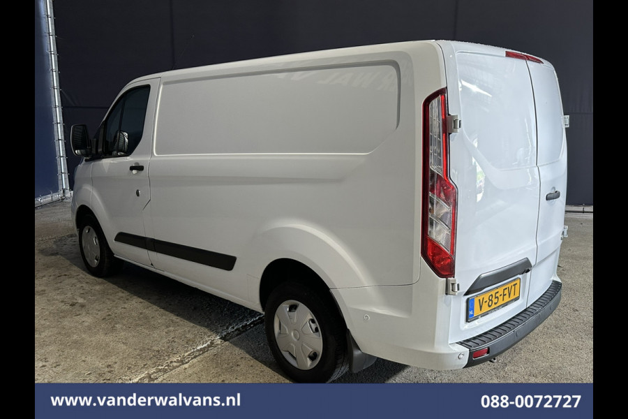 Ford Transit Custom 2.0 TDCI L1H1 Euro6 Airco | Camera | LED | Cruisecontrol | Parkeersensoren Bijrijdersbank, 2500kg trekvermogen