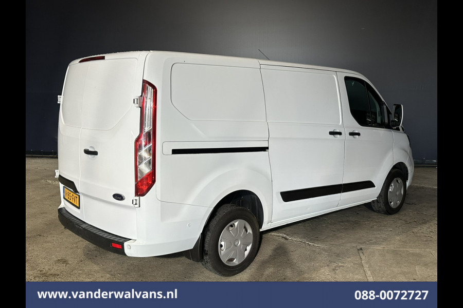 Ford Transit Custom 2.0 TDCI L1H1 Euro6 Airco | Camera | LED | Cruisecontrol | Parkeersensoren Bijrijdersbank, 2500kg trekvermogen