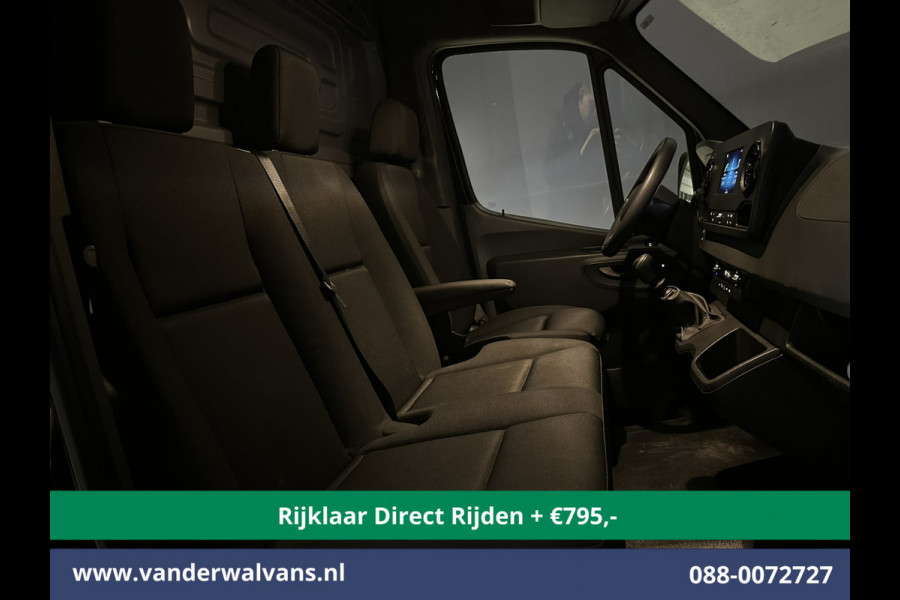 Mercedes-Benz Sprinter 317 CDI 170pk L3H2 Euro6 *Rijklaar Direct Rijden* Airco | Camera | MBUX | Apple Carplay | Cruisecontrol Chauffeursstoel, Bijrijdersbank, Android Auto, stoelverwarming, MBUX