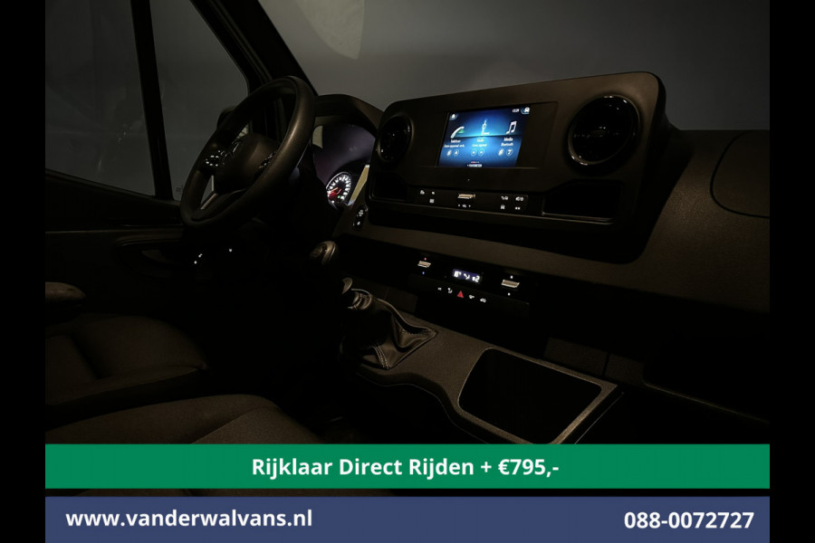 Mercedes-Benz Sprinter 317 CDI 170pk L3H2 Euro6 *Rijklaar Direct Rijden* Airco | Camera | MBUX | Apple Carplay | Cruisecontrol Chauffeursstoel, Bijrijdersbank, Android Auto, stoelverwarming, MBUX