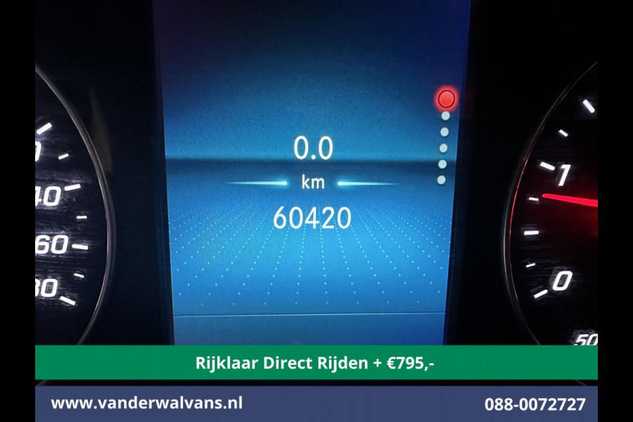 Mercedes-Benz Sprinter 317 CDI 170pk L3H2 Euro6 *Rijklaar Direct Rijden* Airco | Camera | MBUX | Apple Carplay | Cruisecontrol Chauffeursstoel, Bijrijdersbank, Android Auto, stoelverwarming, MBUX