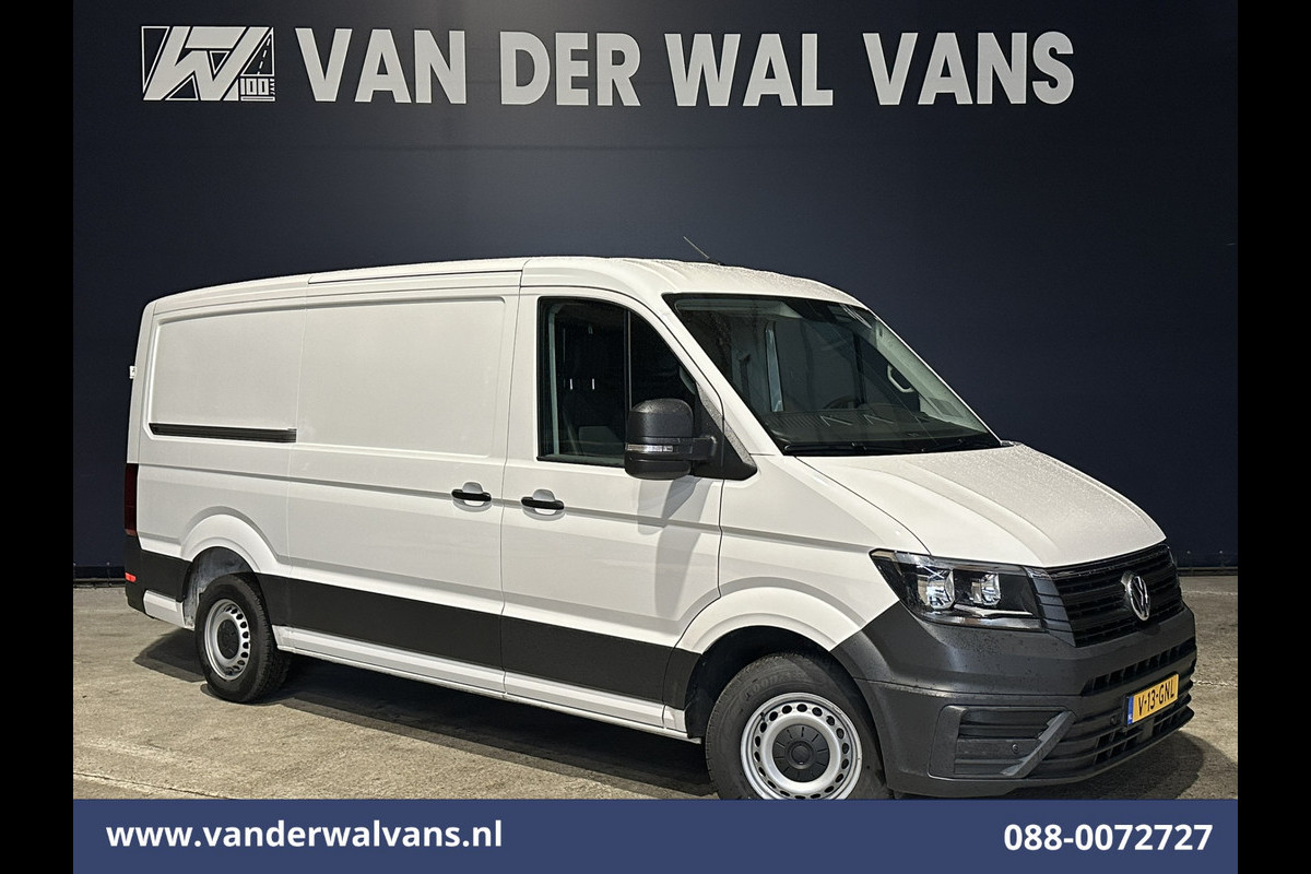 Volkswagen Crafter 2.0 TDI 140pk L3H2 (oude L2H1) Euro6 # Airco | Navigatie | Apple Carplay | Android auto parkeersensoren, 3000kg trekvermogen