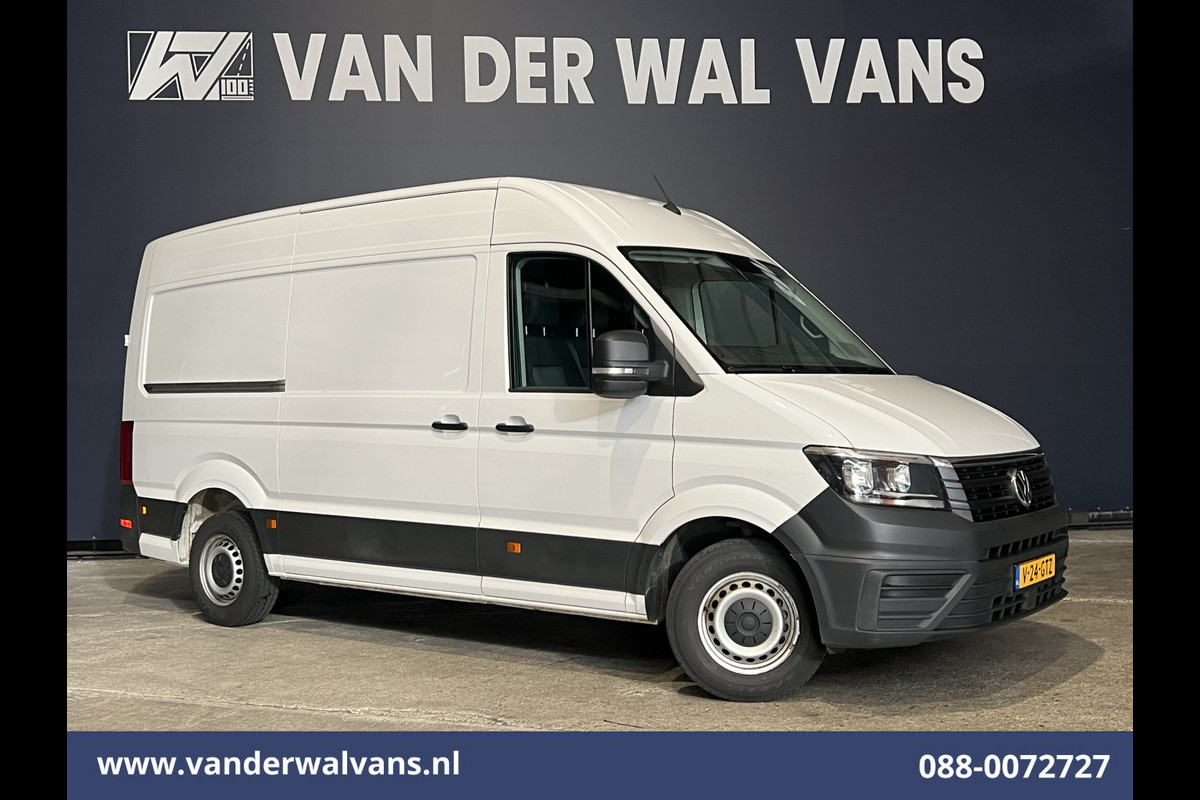 Volkswagen Crafter 2.0 TDI 140pk L3H3 L2H2 Euro6 # Airco | Camera | Apple Carplay | Android Auto Bijrijdersbank